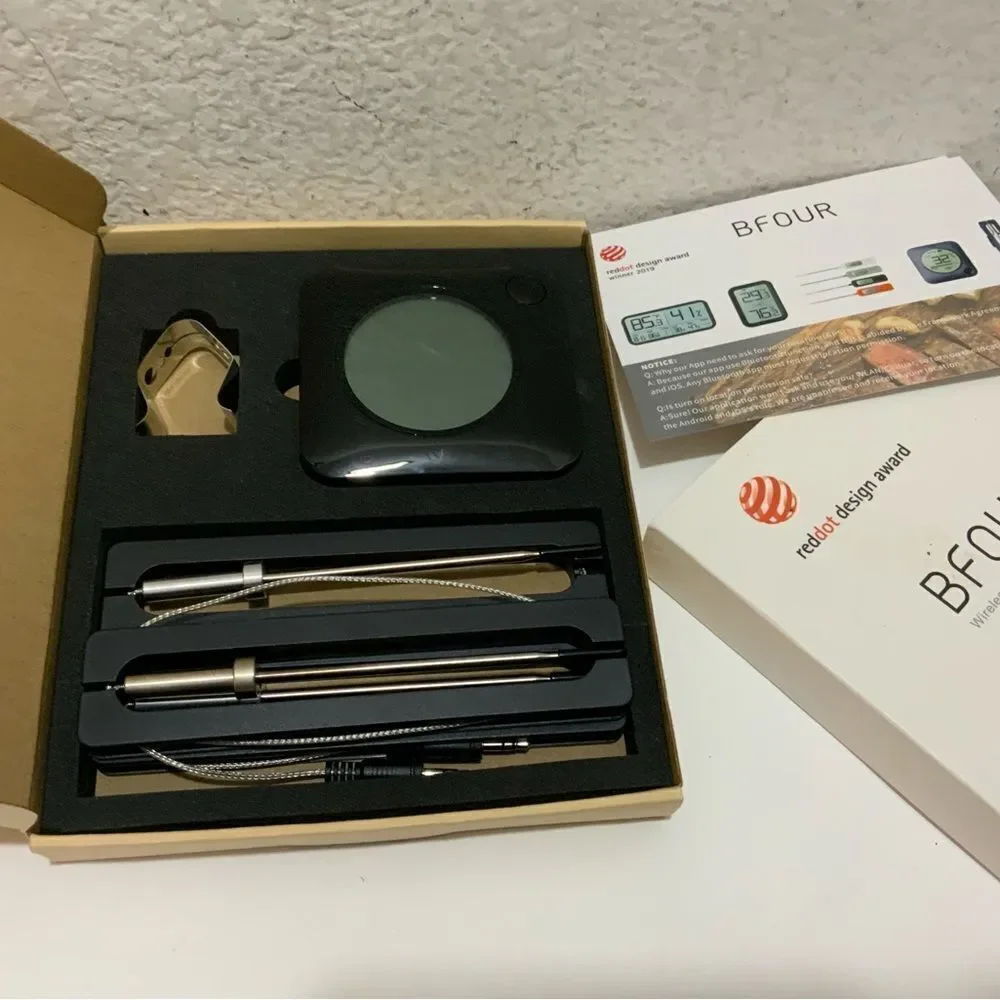 Brand New BFOUR Meat Wireless Bluetooth Digital Meat Thermometer